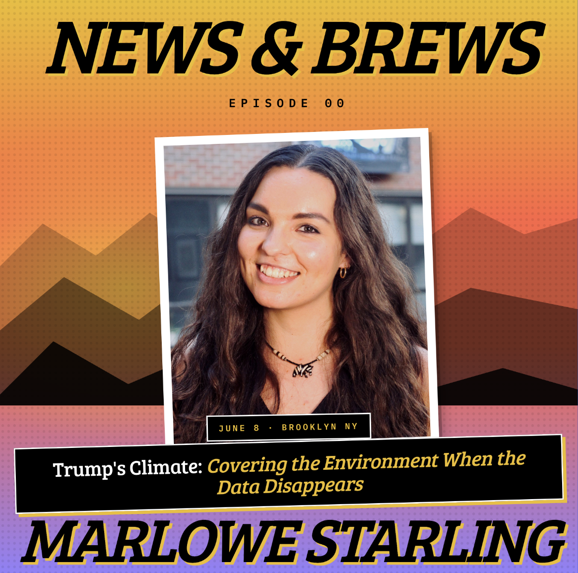 Cover art for #Newsreel’s News and Brews #0: Covering the Environment When the Data Disappears — Crystal Lake Brooklyn