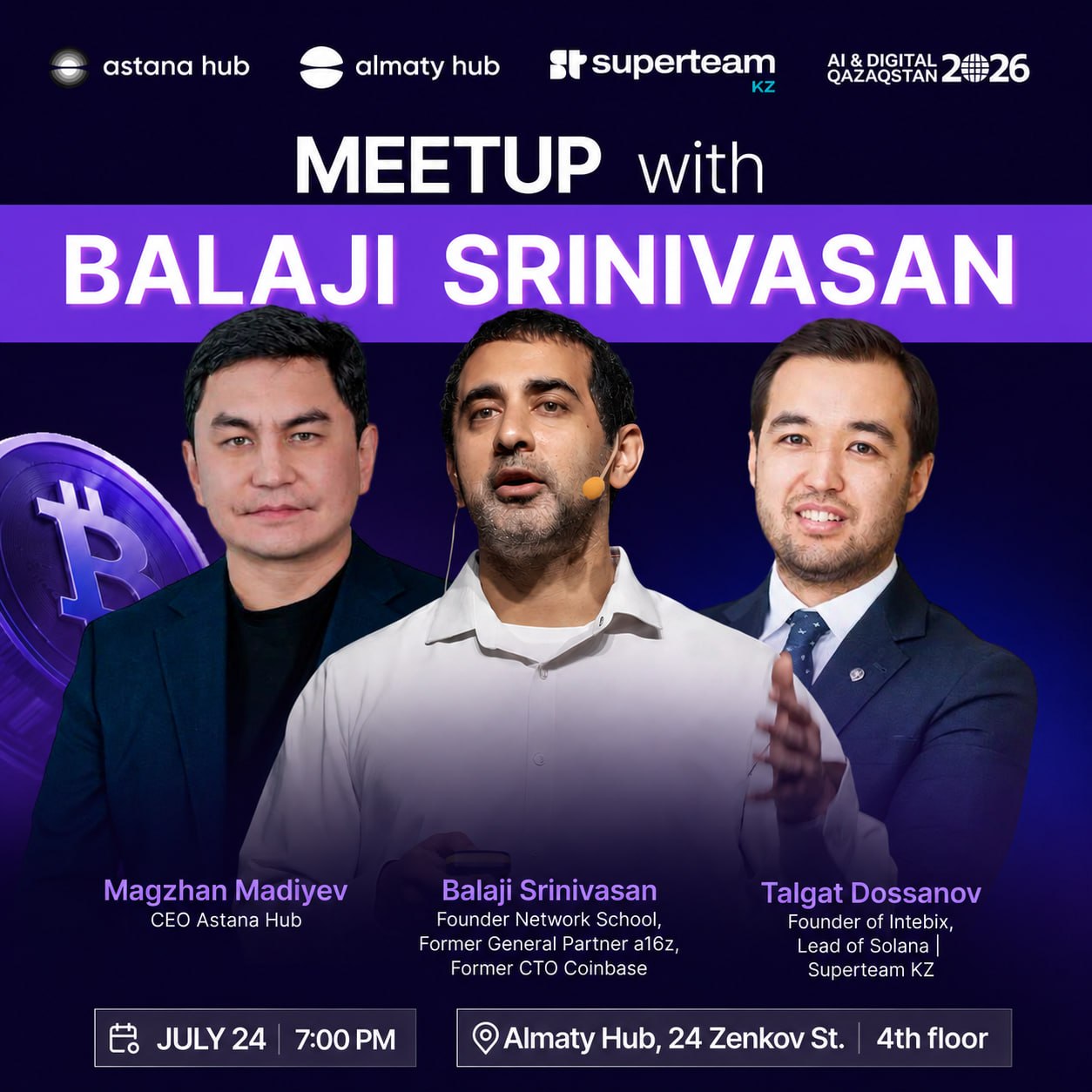 Meetup with Balaji Srinivasan
