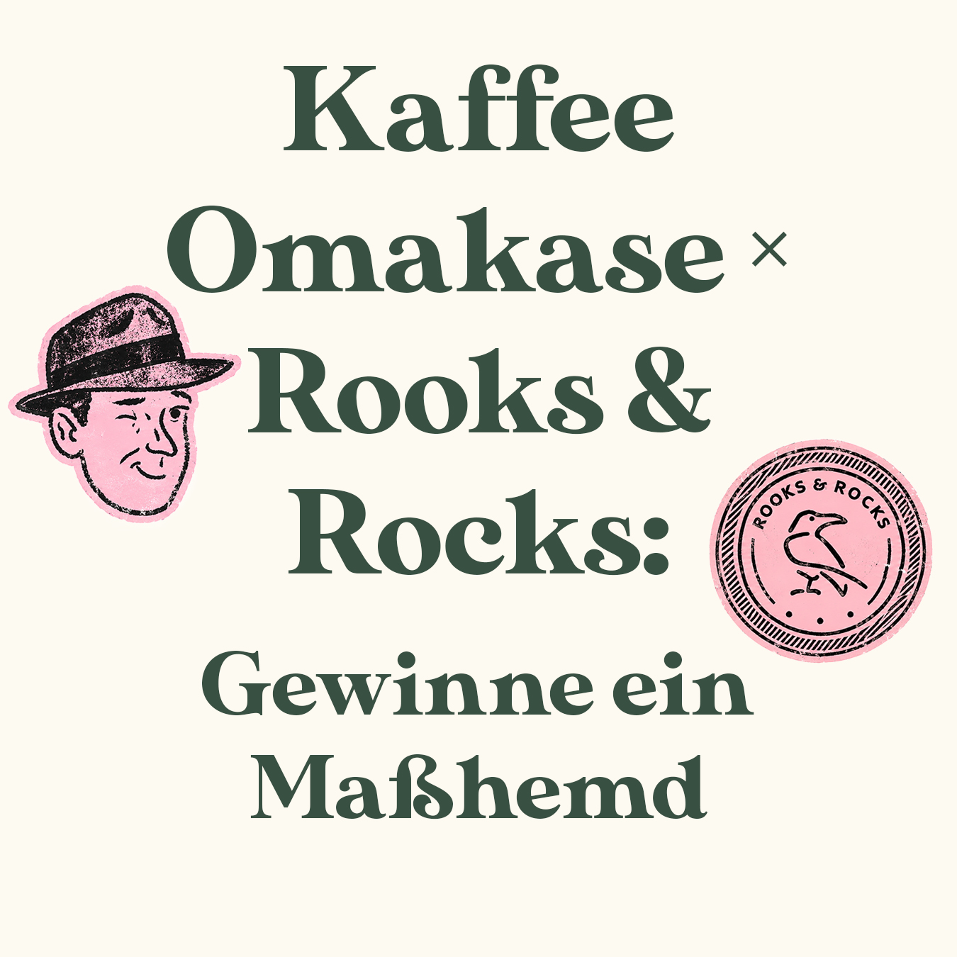 Kaffee Omakase: 4 Specialty-Kaffees, 4 Anzugstoffe, 1 Maßhemd geschenkt.
