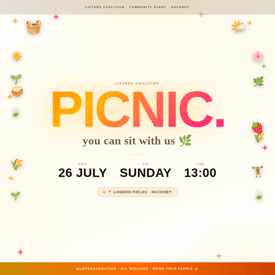 Lifters Picnic