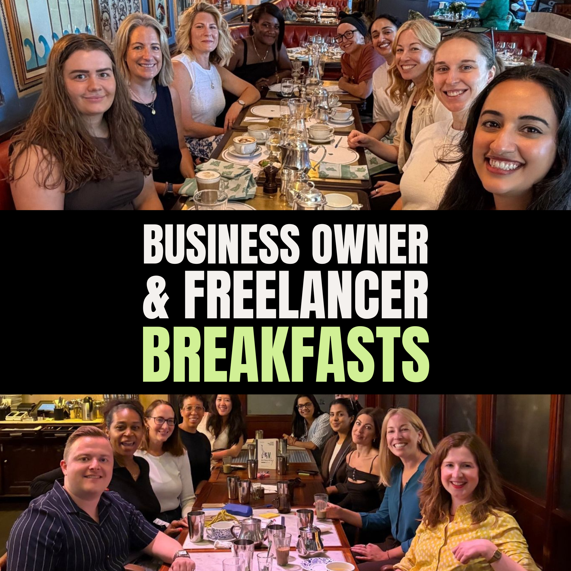 Business Owner & Freelancer Breakfast | 📍London