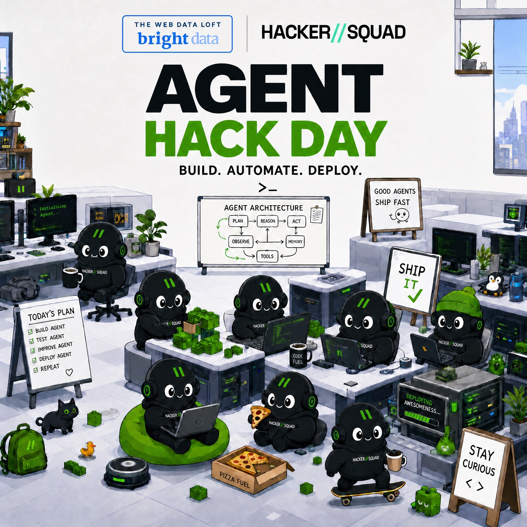 Agents Hack Day at Bright Data