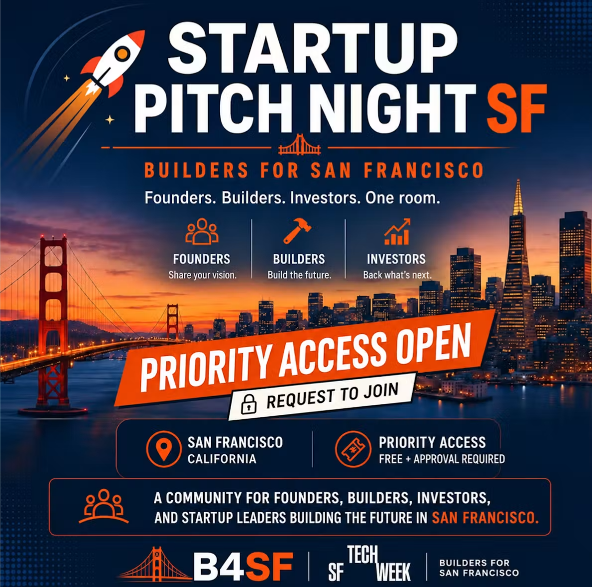 🚀 Startup Pitch Night SF | B4SF