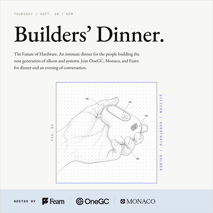 Fearn Builders' Dinner: The Future of Hardware