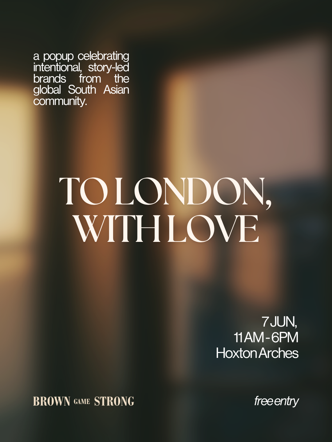 Pop up: To London, With Love