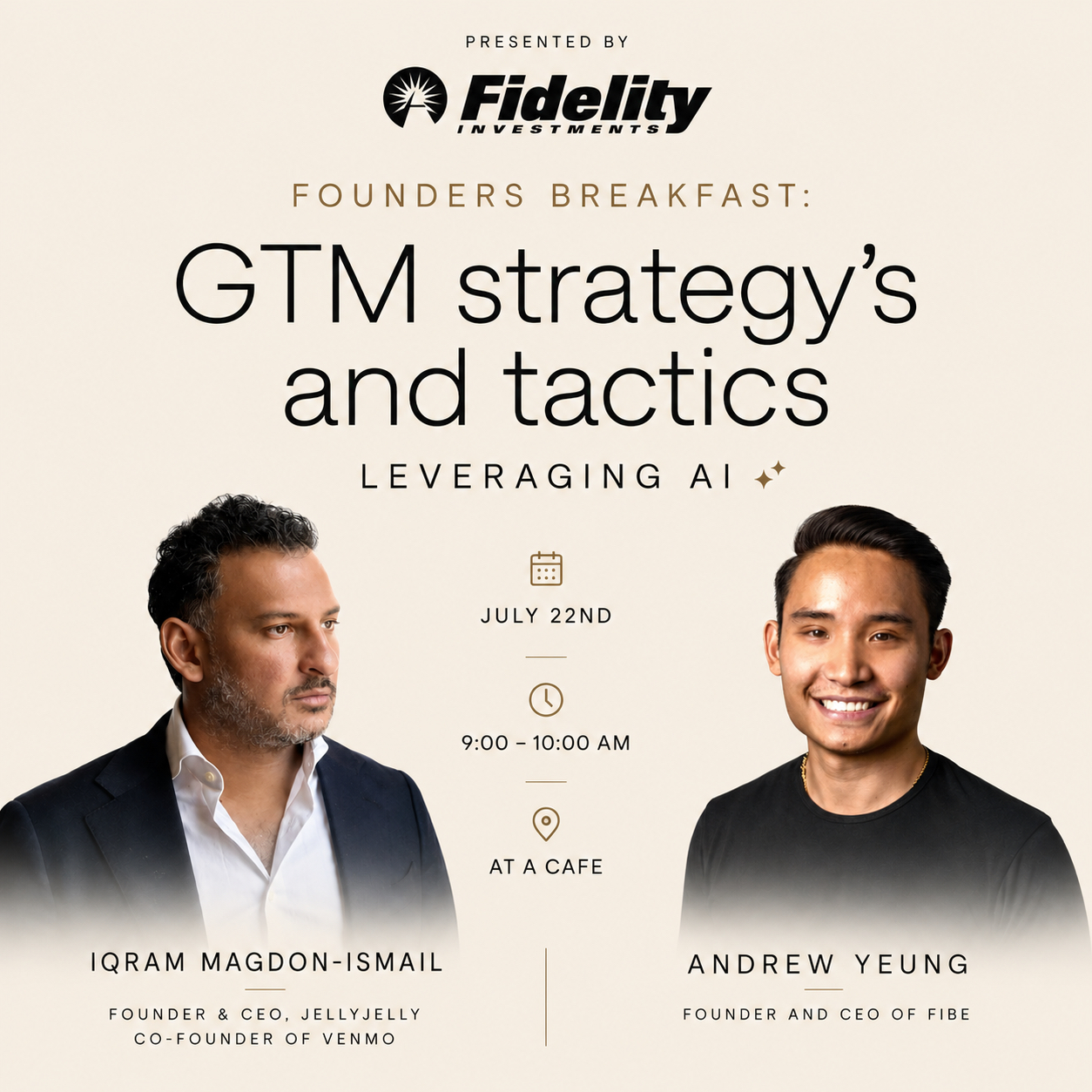 Founders Breakfast: GTM Strategies & Tactics Leveraging AI