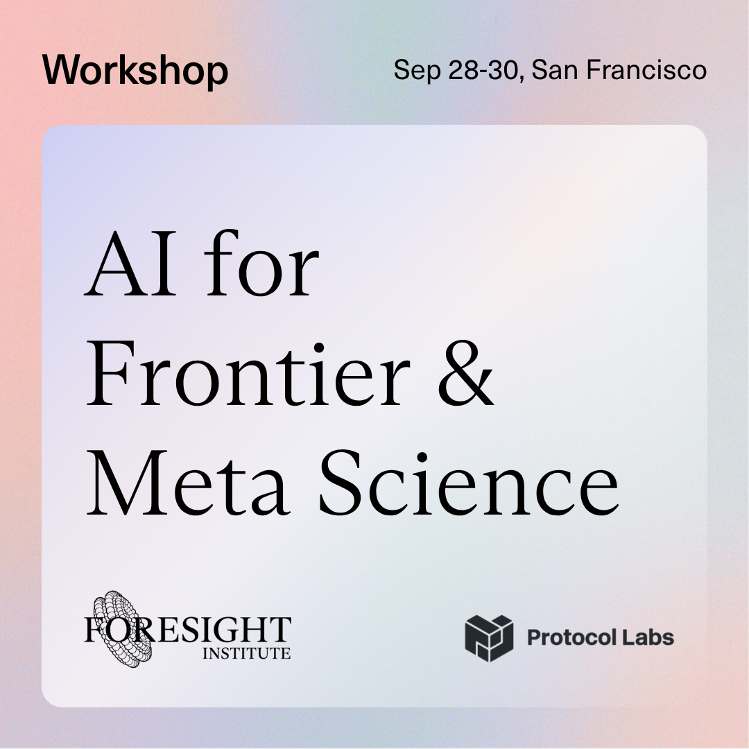 AI for Frontier & Meta Science Workshop - Event Description Only, Apply On Website
