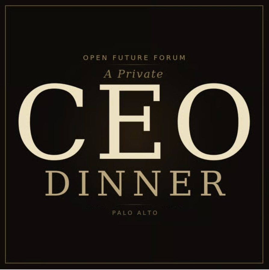 Cover art for #CEO PRIVATE DINNER — Los Altos Hills, California