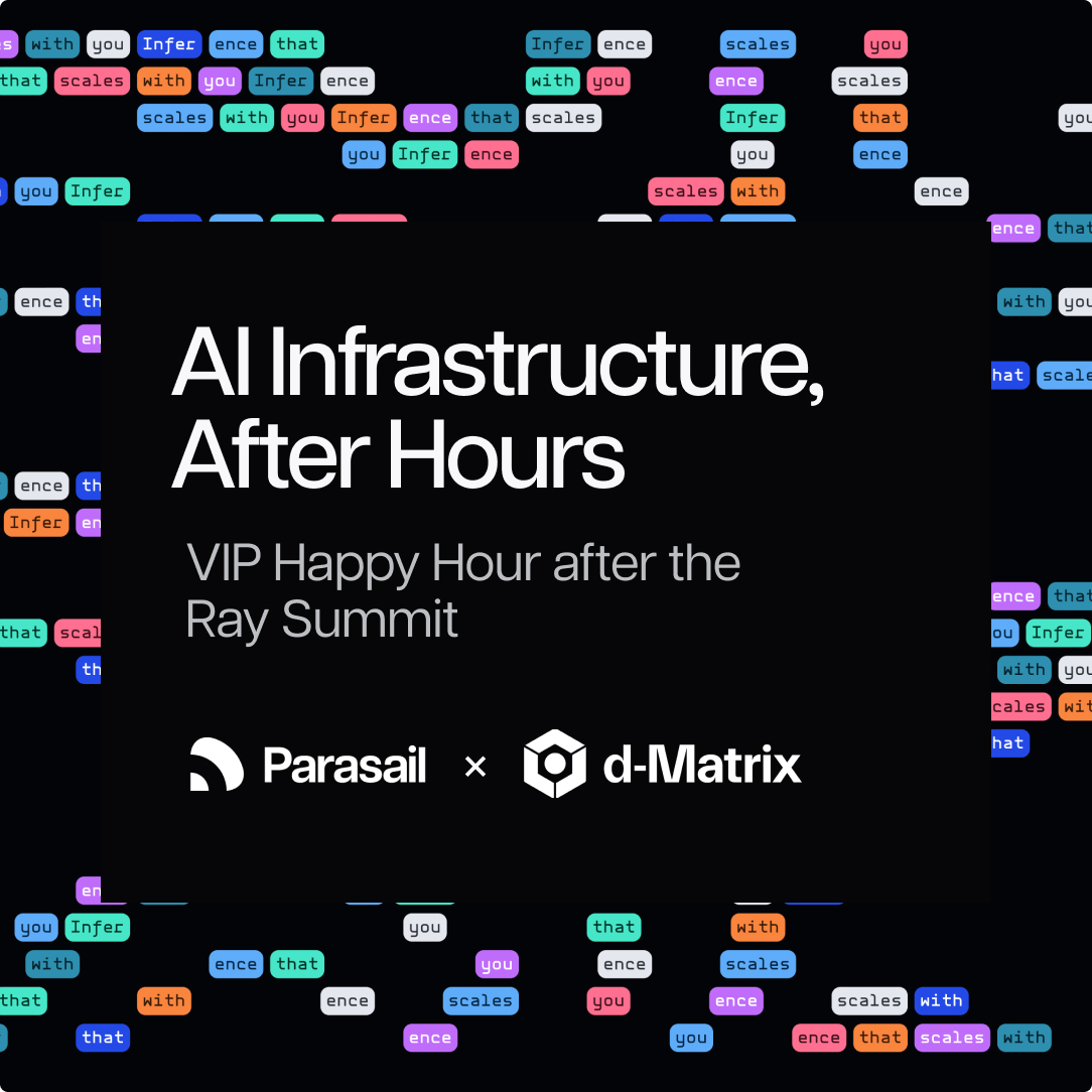 VIP Happy Hour @ Ray Summit: AI Infrastructure, After Hours