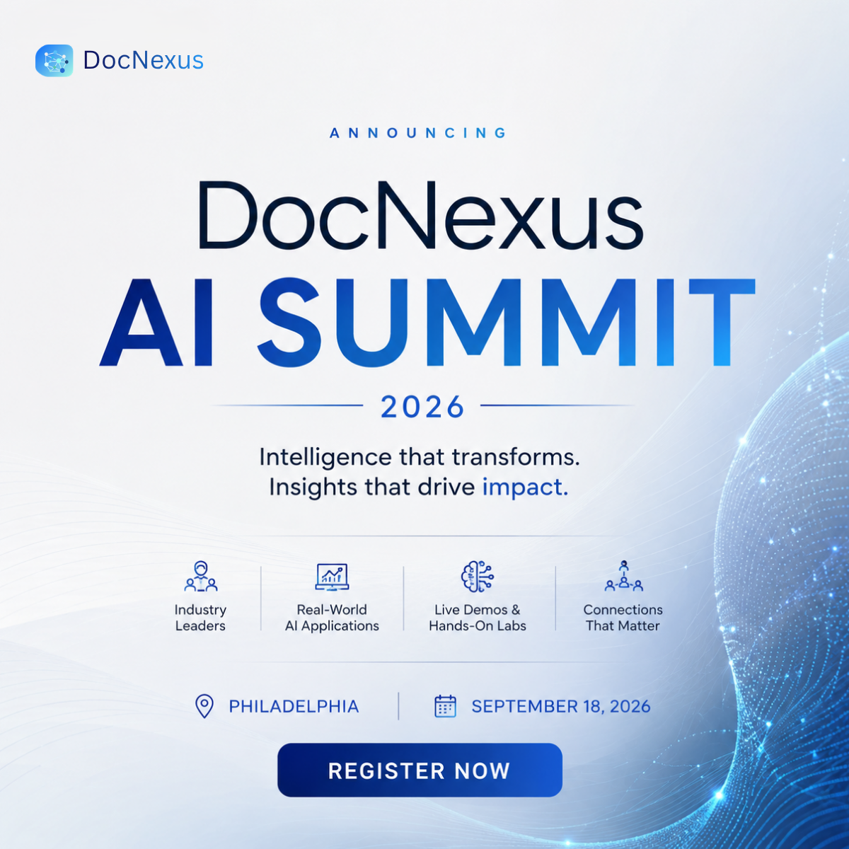 Cumbre de IA de DocNexus 2026