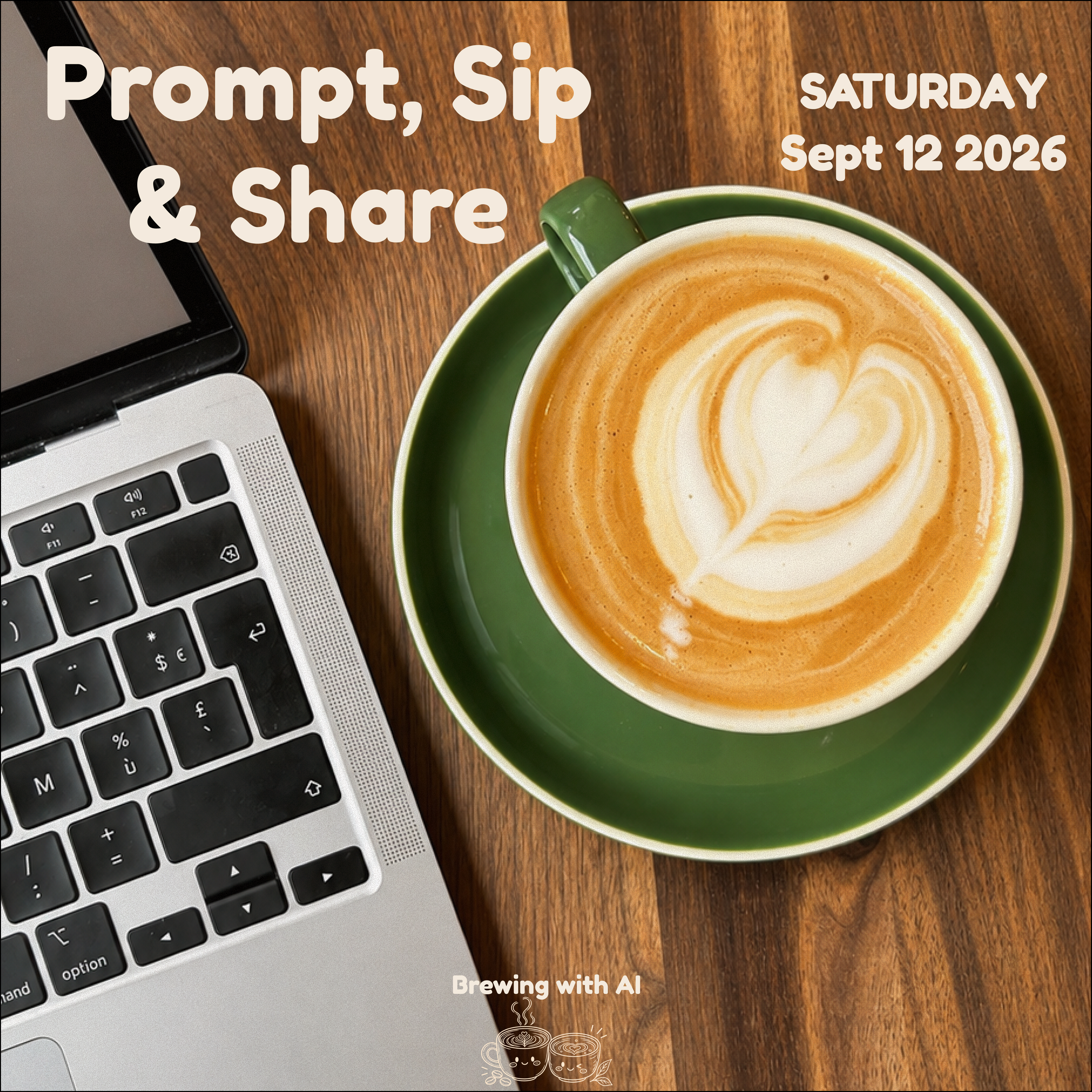 Prompt, Comparte y Bebe ☕ - Un Social de IA en Londres
