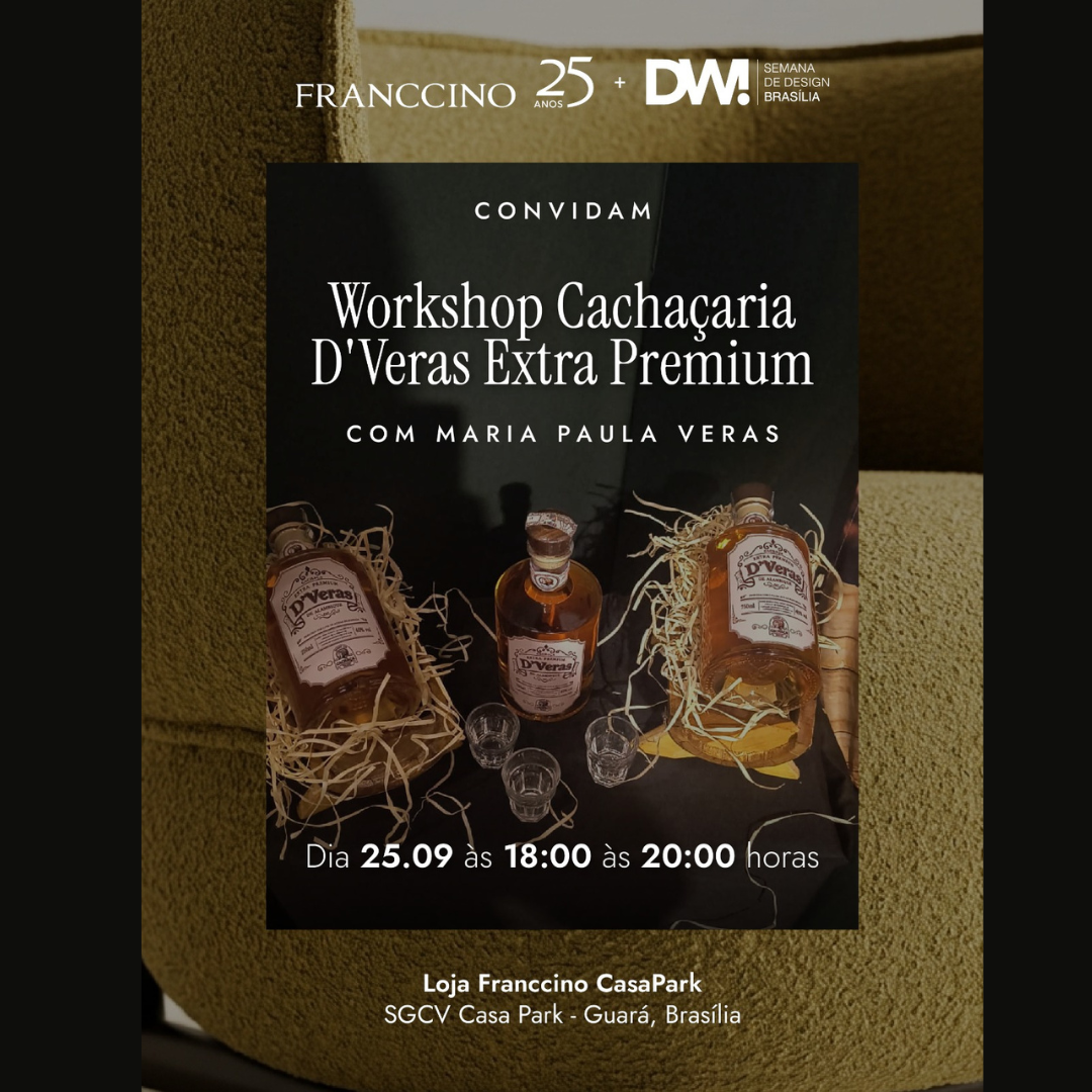 Workshop Cachaçaria D`Veras Extra Premium