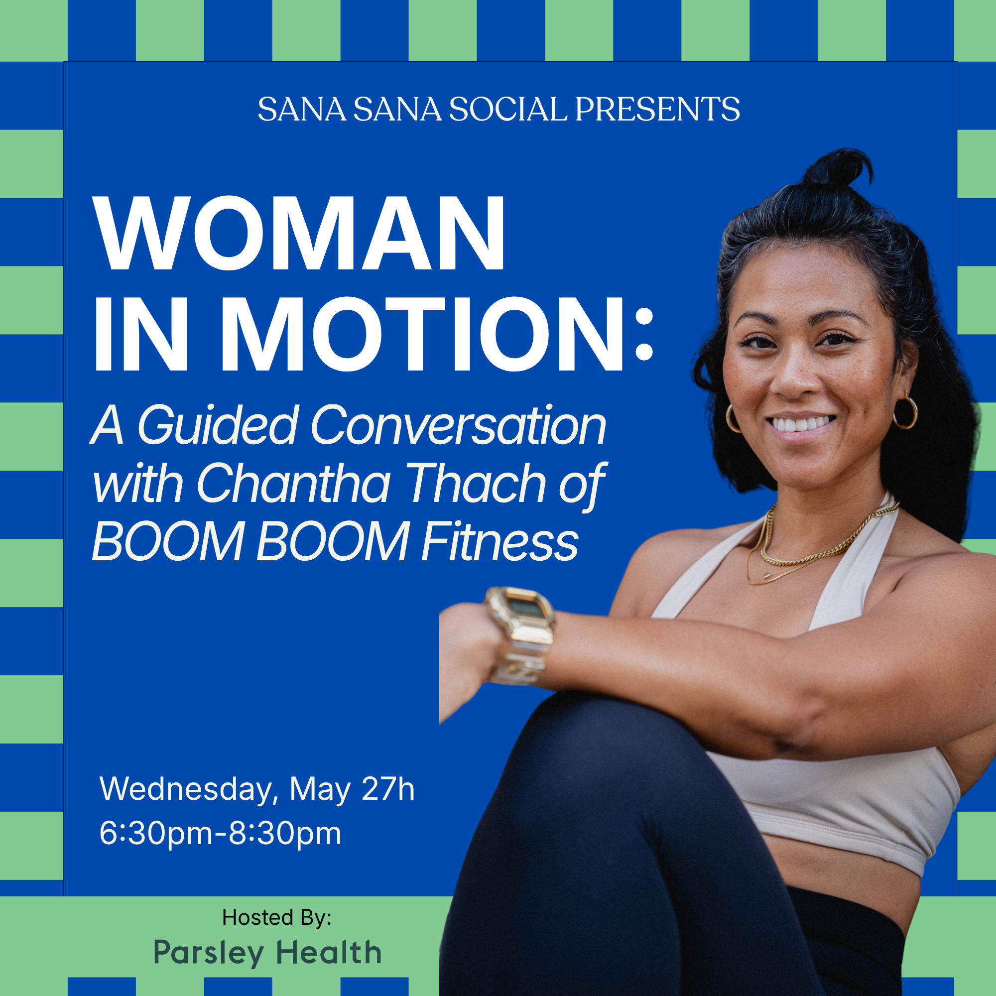 Cover art for #Woman in Motion: A Conversation on Movement, Self-Worth, and Becoming — Parsley Health | Functional Medicine