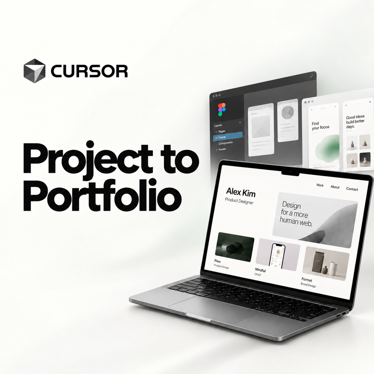 Cursor x SUEDE x UXID : Projet vers Portfolio