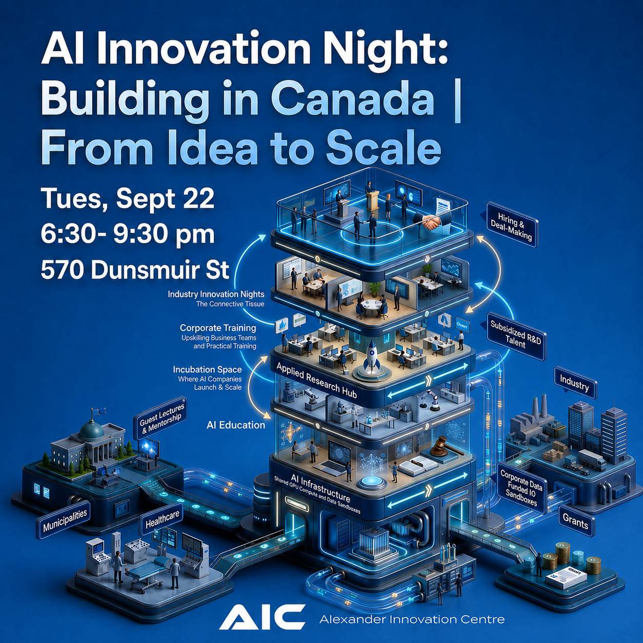 AI Innovation Night: Building in Canada | From Idea to Scale