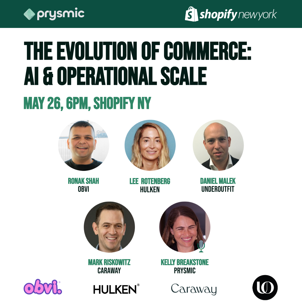 Cover art for #The Evolution of Commerce: AI & Operational Scale — Shopify NY