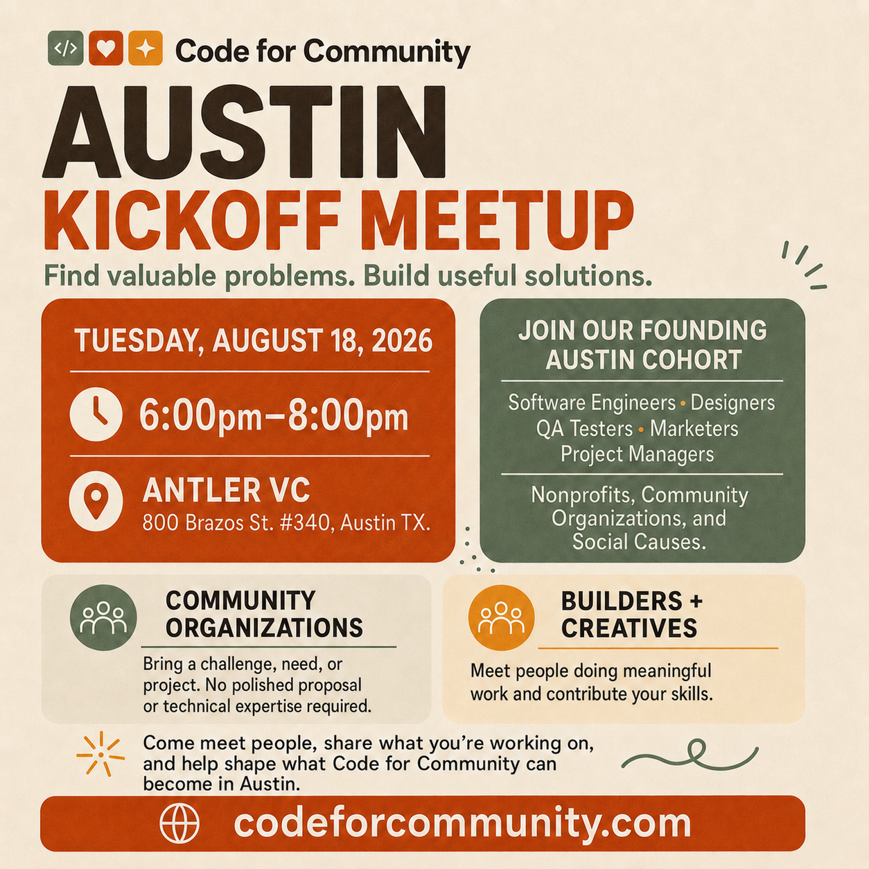 Code For Community - Austin