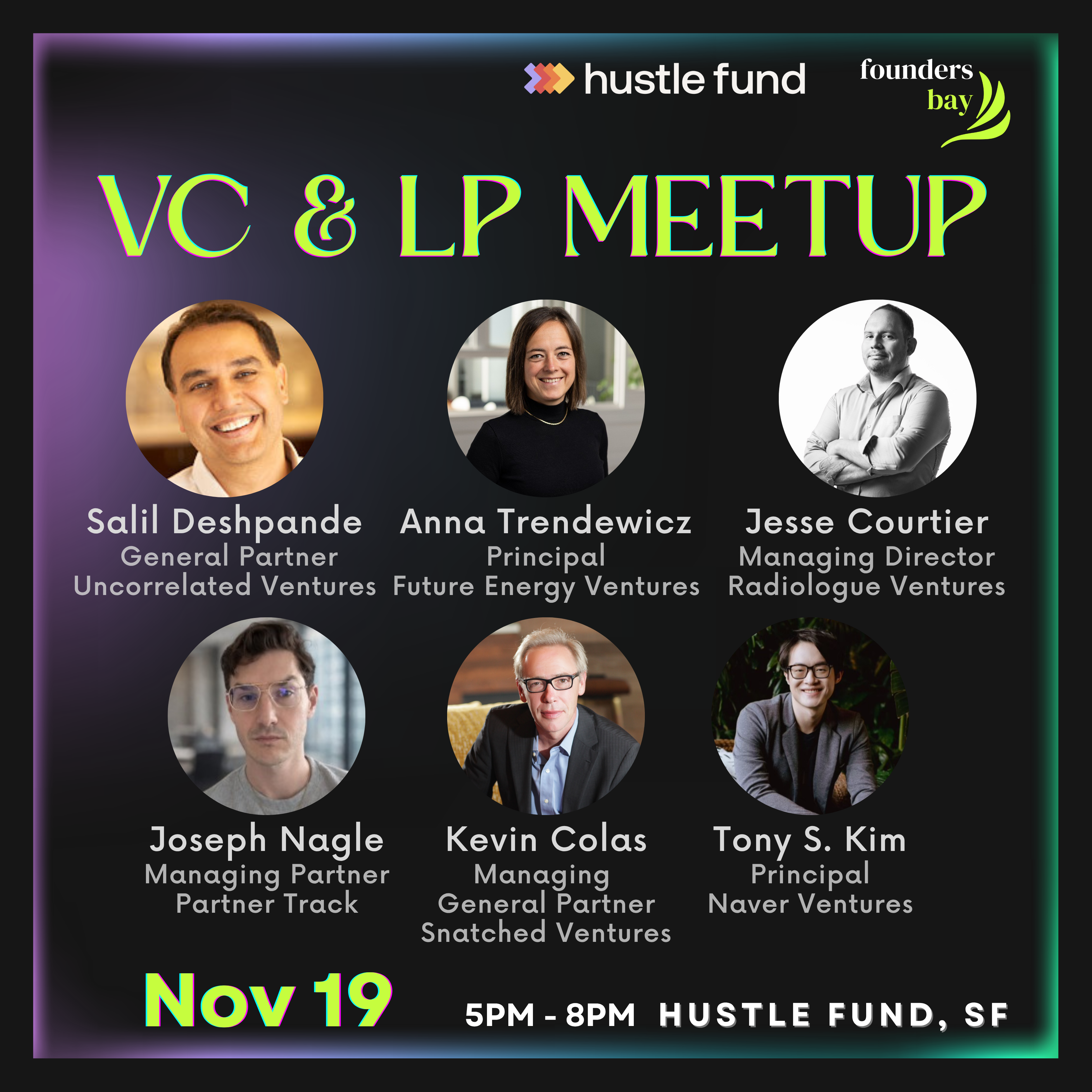 VC & LP Meetup hosted by Founders Bay