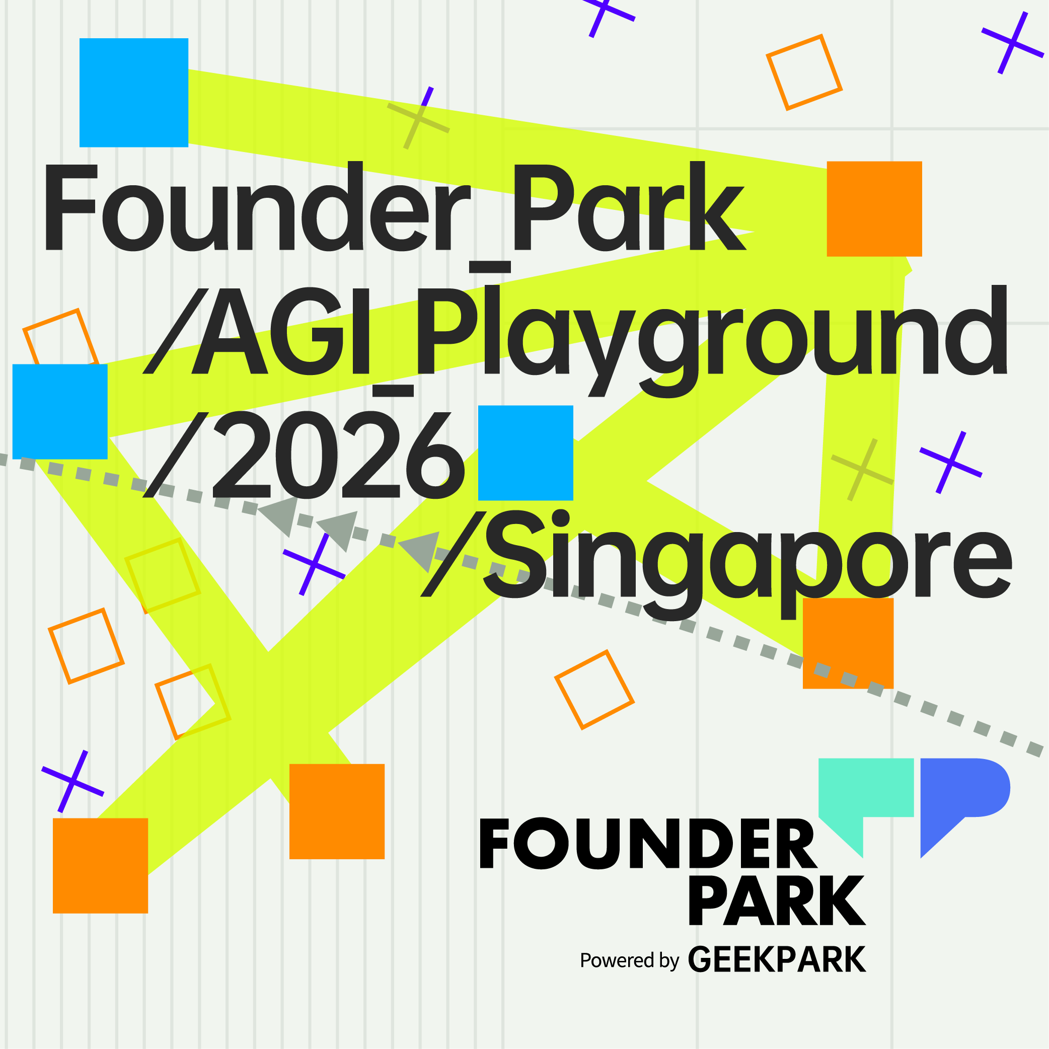 Cover art for #AGI Playground 2026 @Singapore — Gardens by the Bay