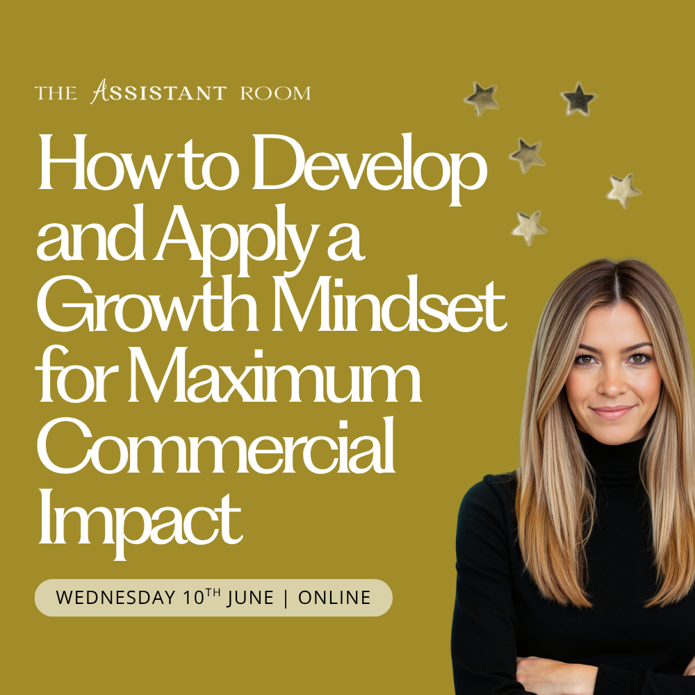 How to Develop and Apply a Growth Mindset for Maximum Commercial Impact