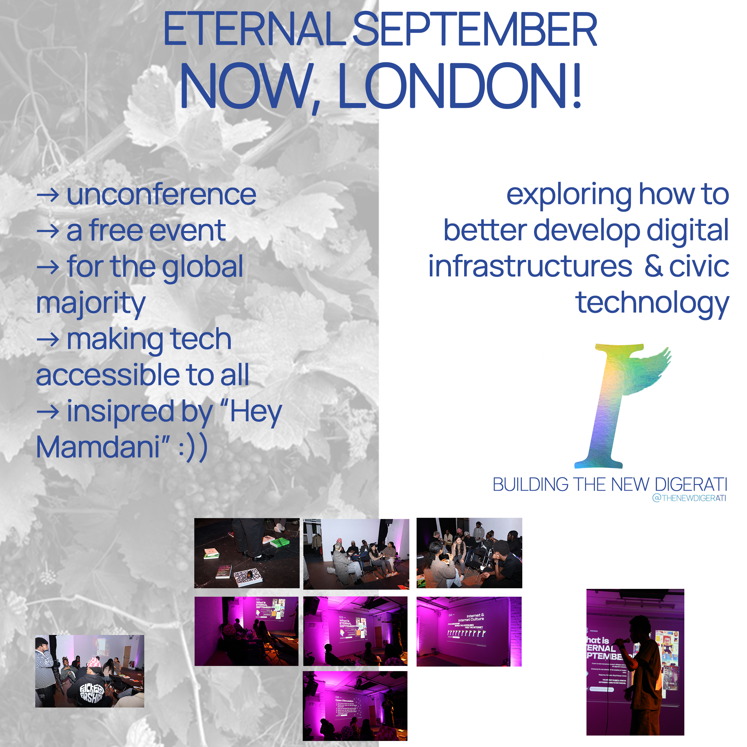 ETERNAL SEPTEMBER: Now, London!