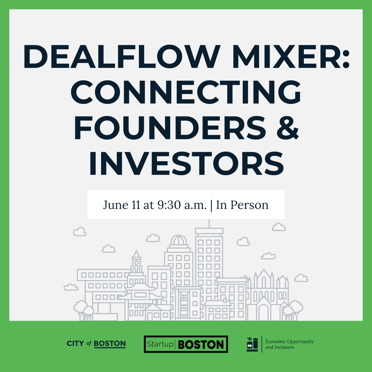 Dealflow Mixer: Connecting Investors & Founders
