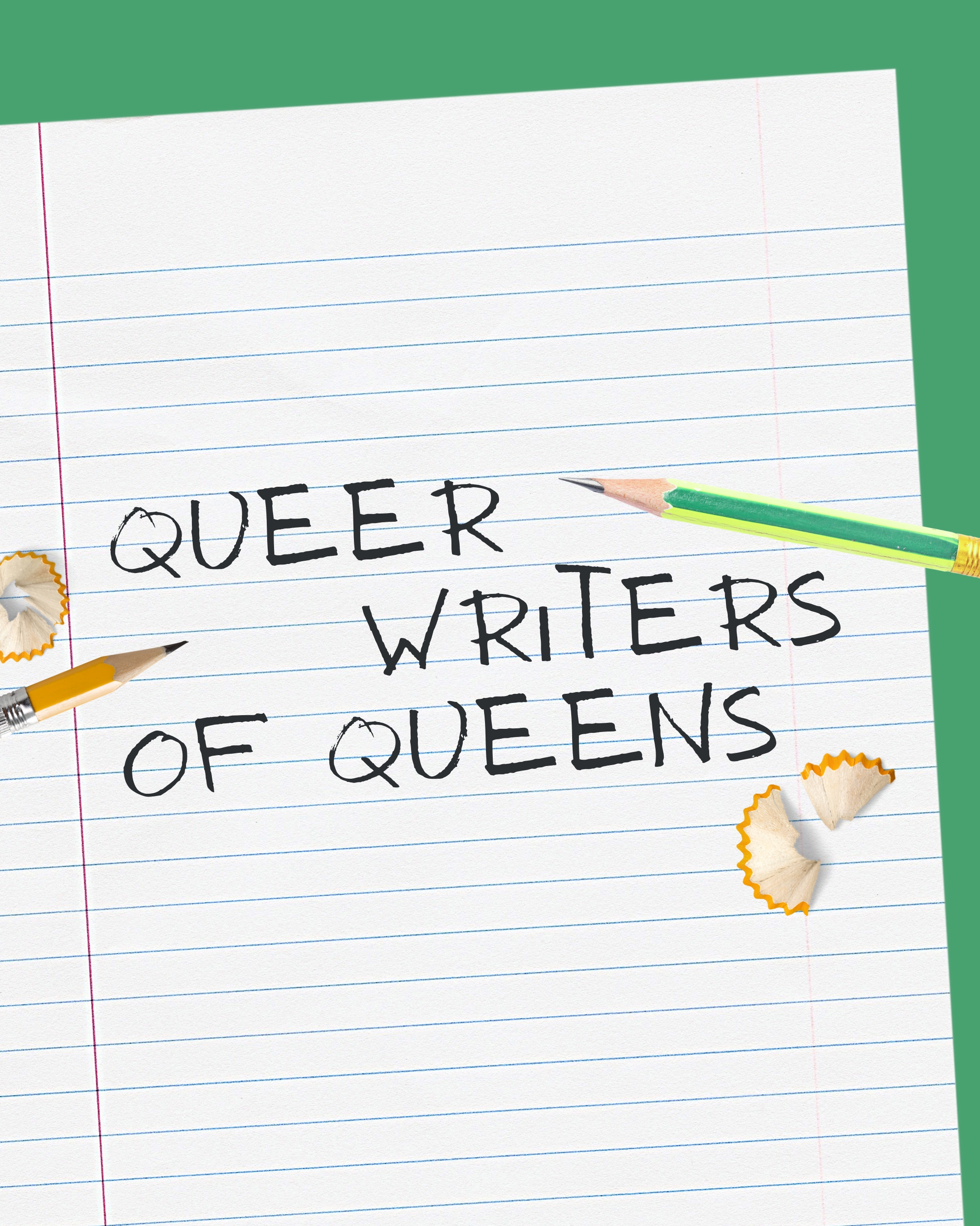 Cover art for #Queer Writers of Queens — 21-07 41st Ave