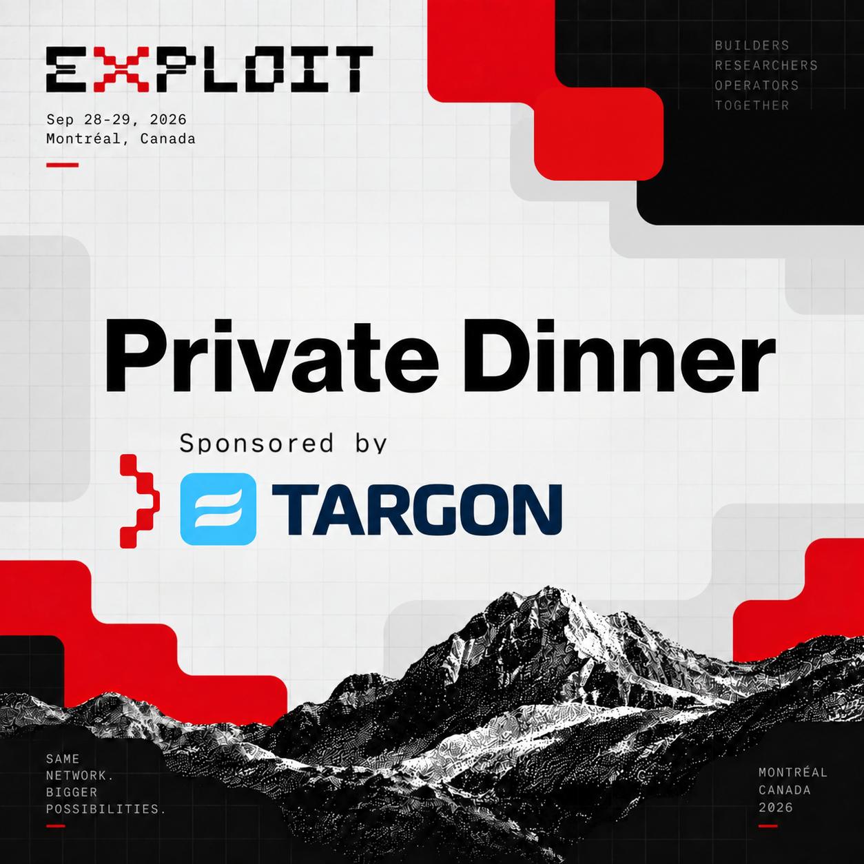 Private Dinner with Targon