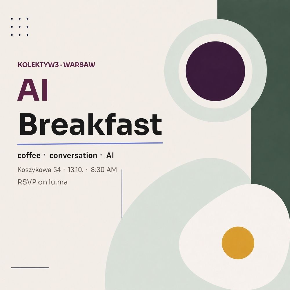 Desayuno AI de Varsovia #4