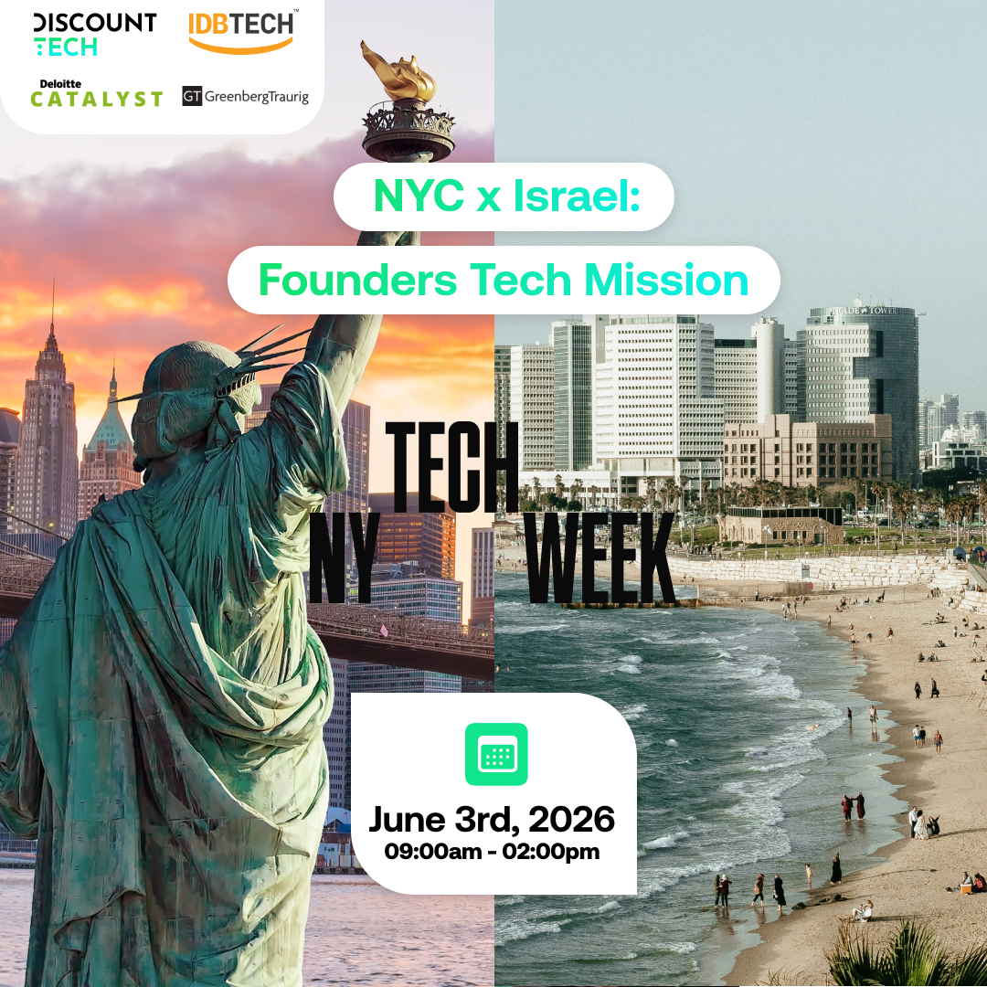 Cover art for #Israel Founders Mission NYC - Pitch Day — New York, NY