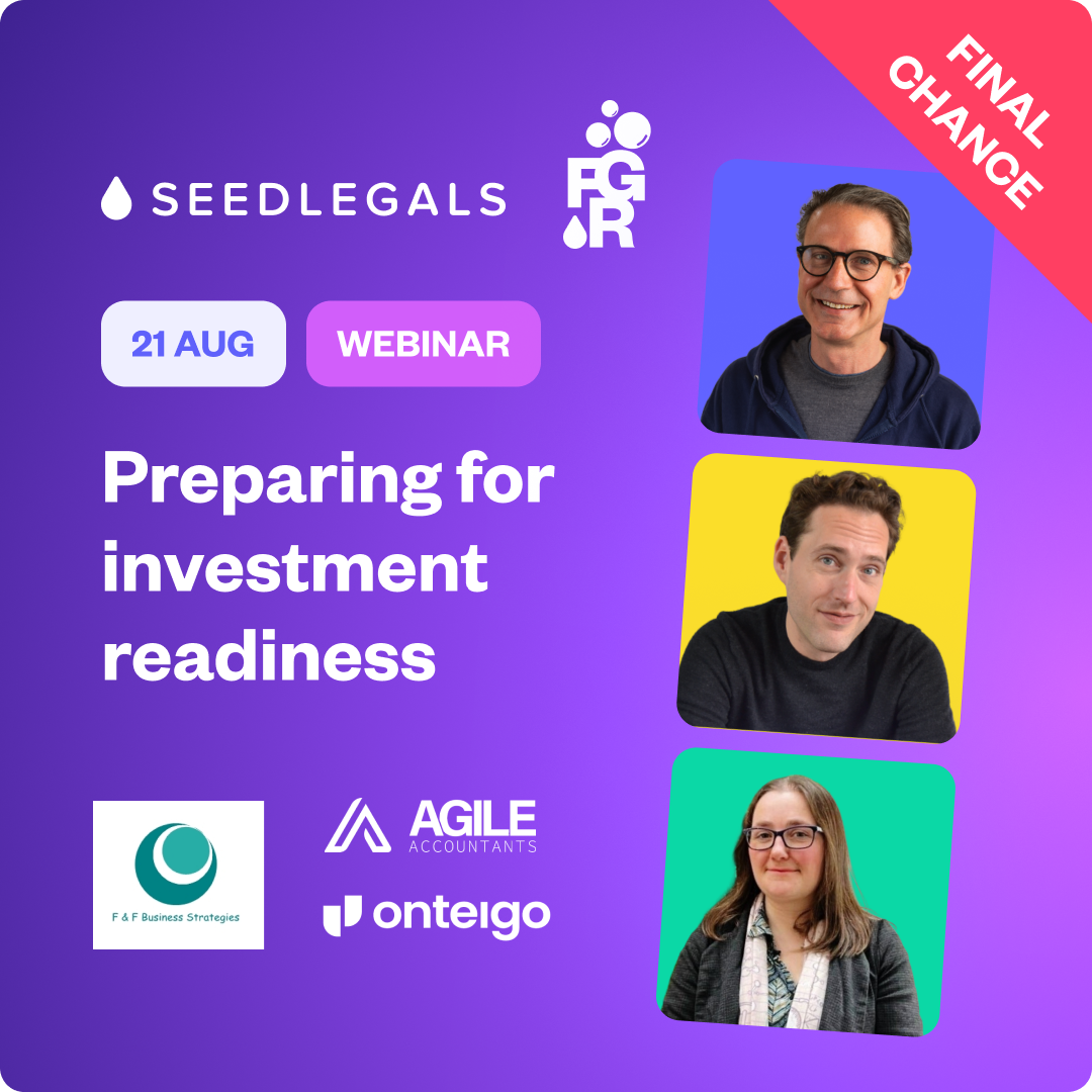 Preparing for investment readiness
