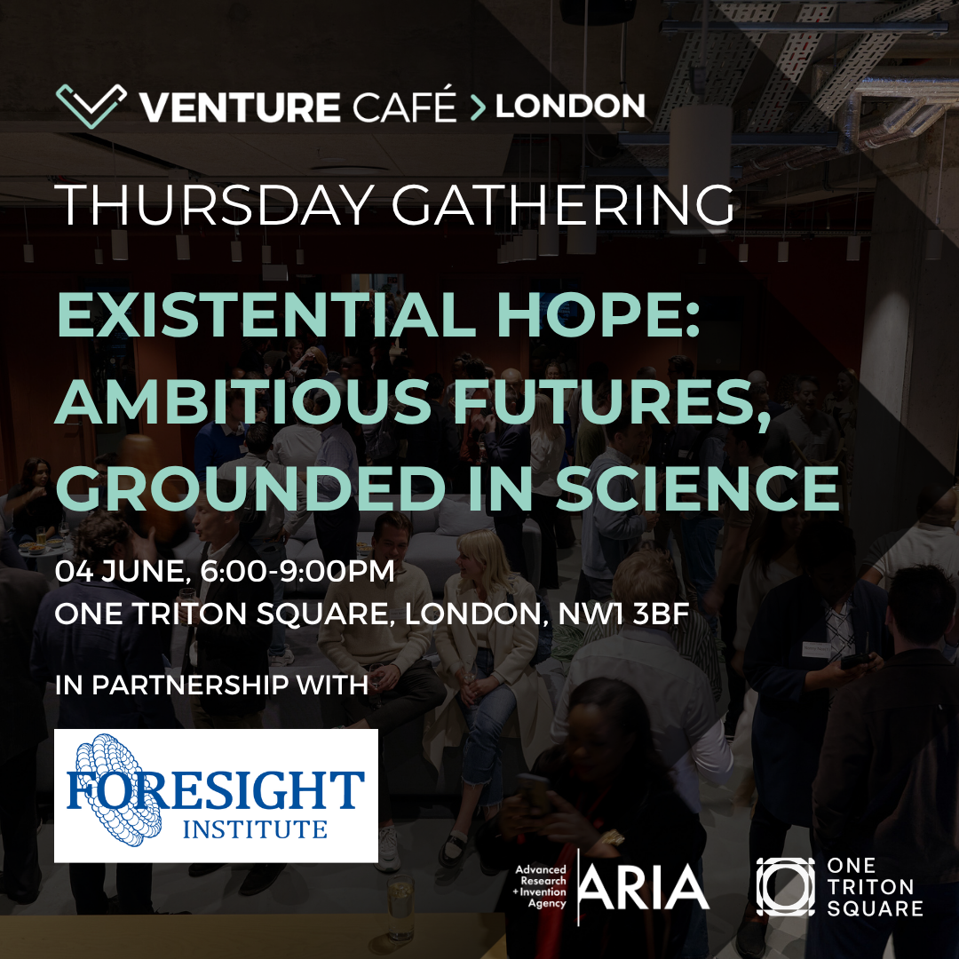 Cover art for #Existential Hope: Ambitious futures, grounded in science — One Triton Square