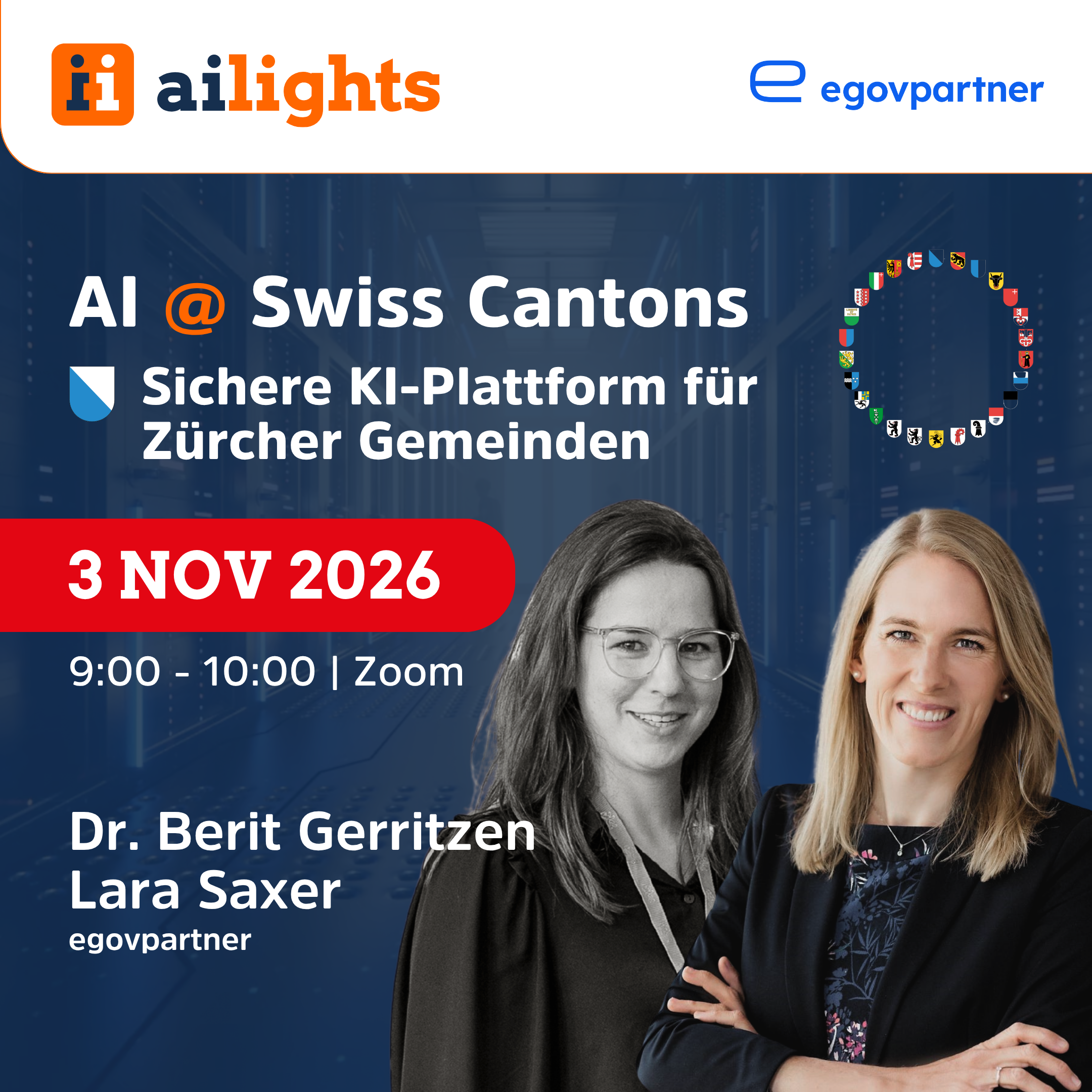 aiLights - AI @ Swiss Cantons | Secure AI Platform for Zurich Municipalities