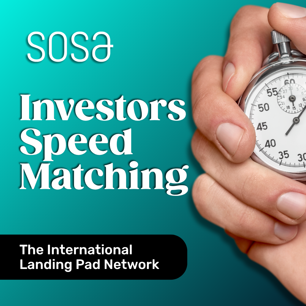Cover art for #Investors Speed Matching — SOSA NYC