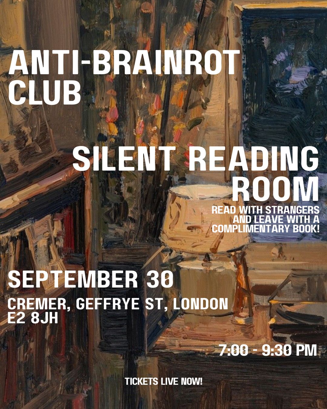 ABRC: SILENT READING ROOM @ CREMER