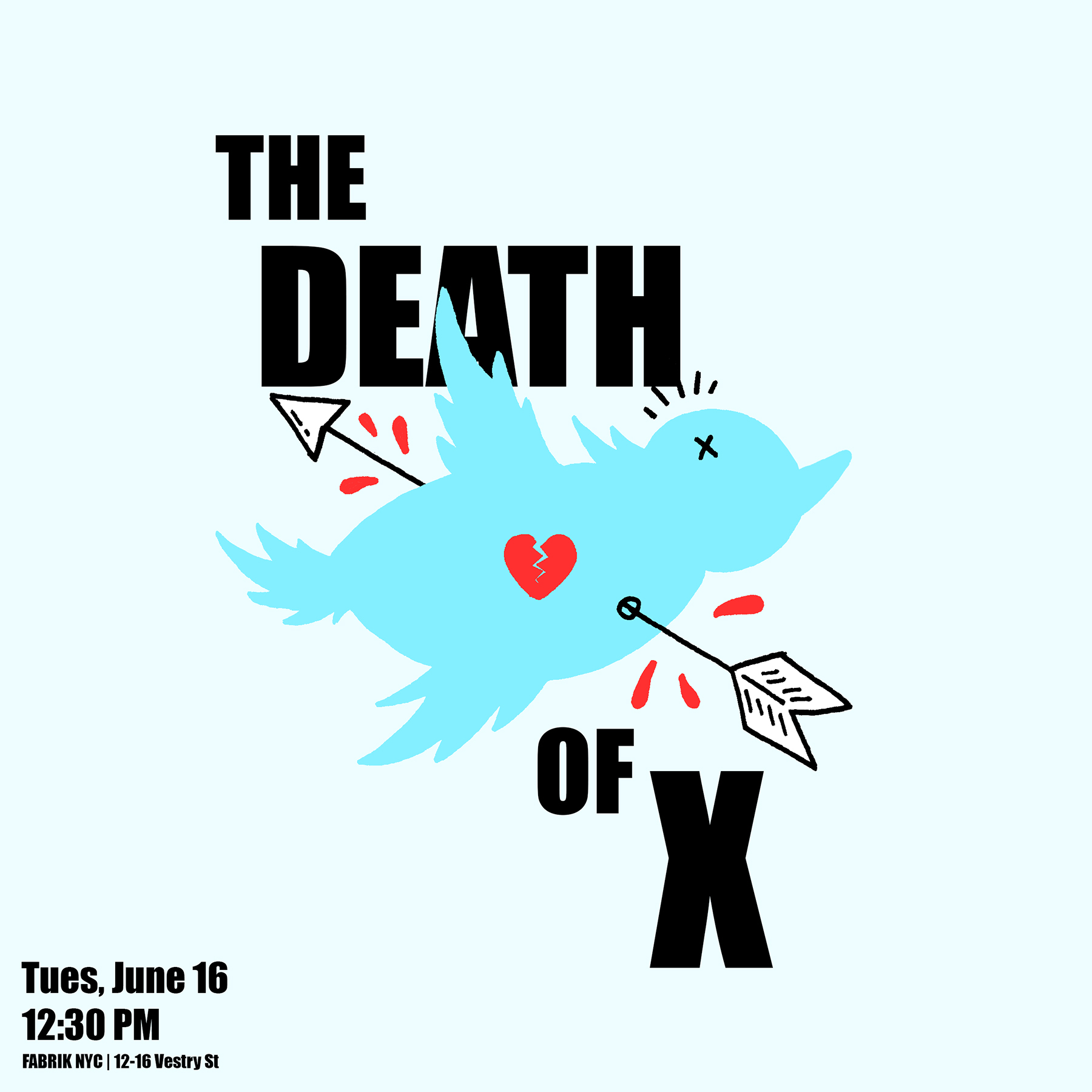 Cover art for #The Death of X: A Conversation About Social Platform Failure — Fabrik NYC