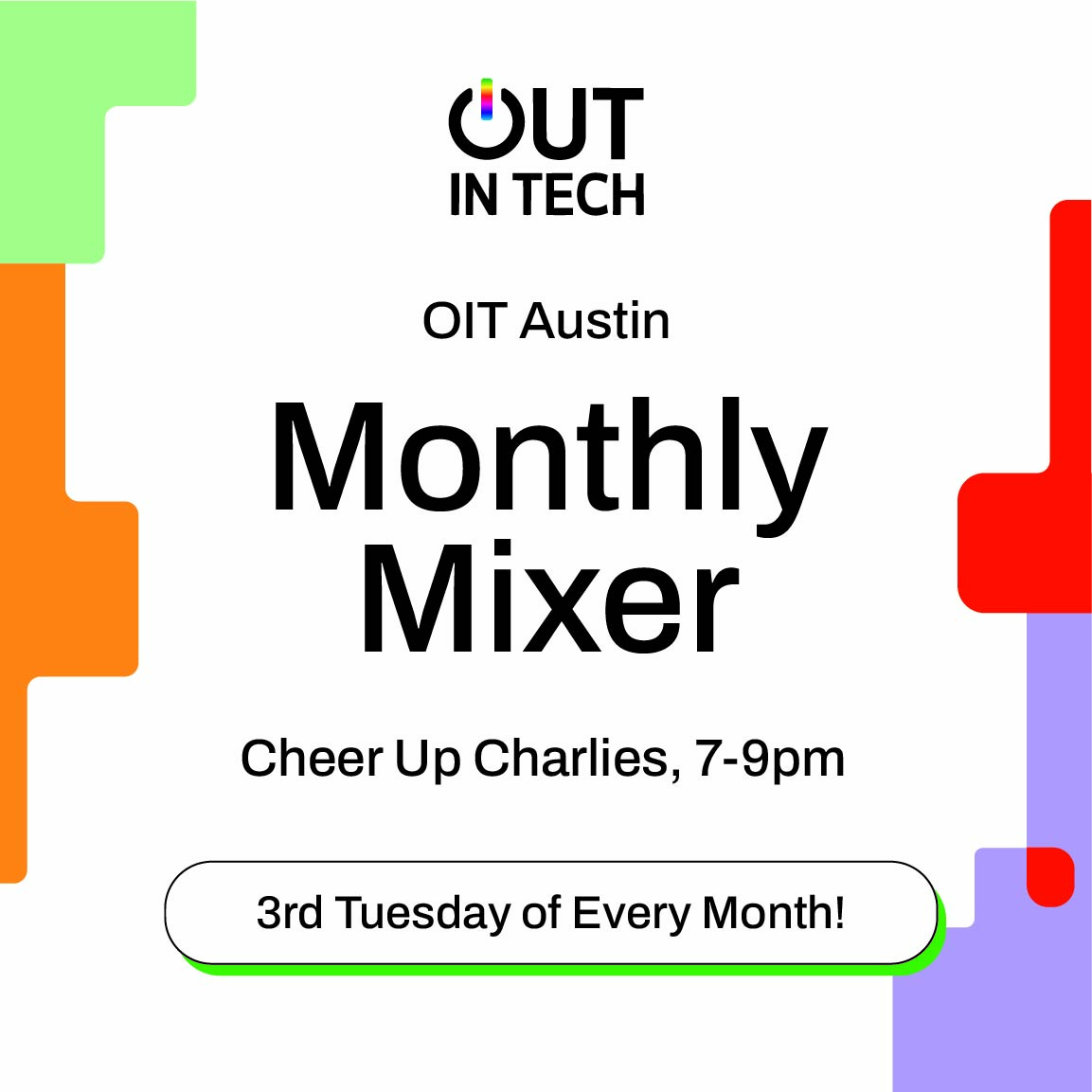 Out in Tech Austin: July Mixer
