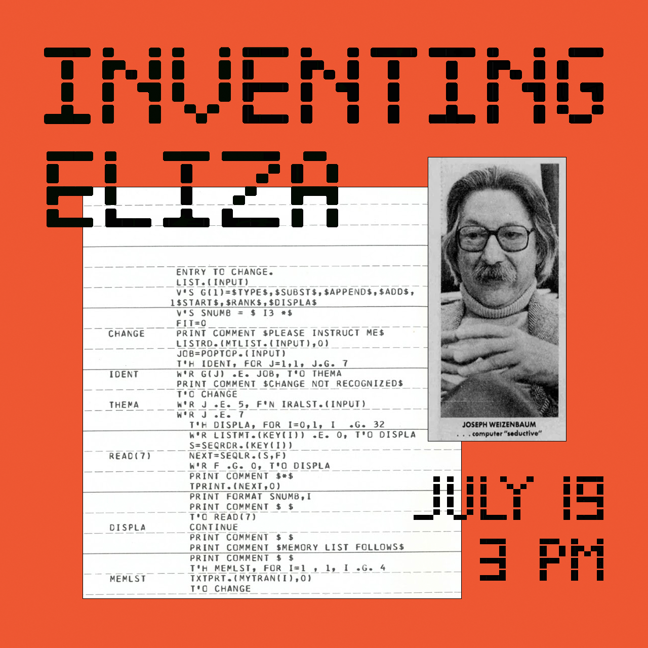 Inventing Eliza