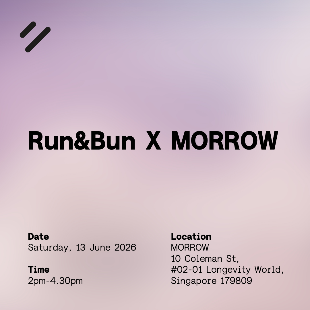 Cover art for #Run&Bun x MORROW — MORROW
