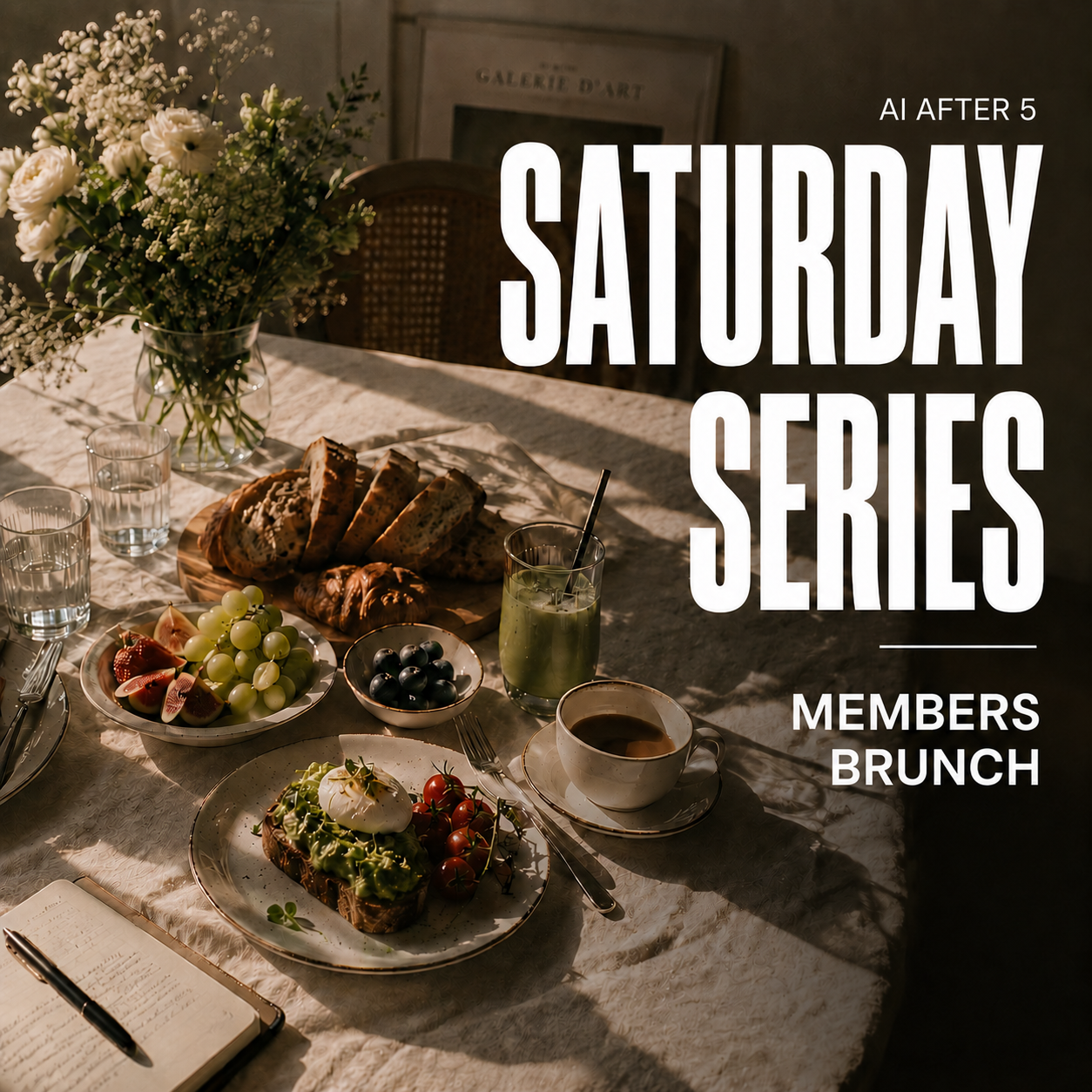 Cover art for #SATURDAY SERIES — MEMBERS BRUNCH — New York, NY