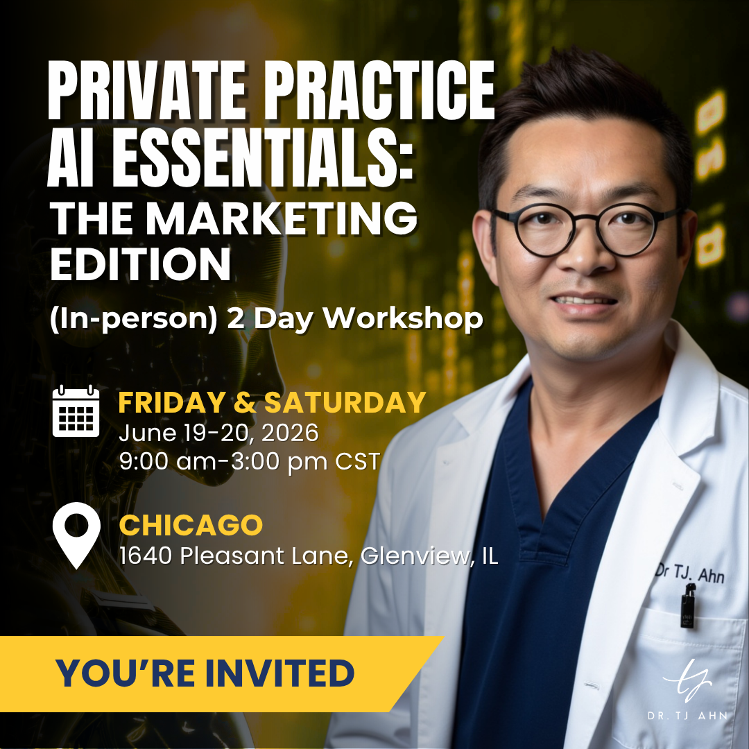 Private Practice AI Essentials: The Marketing Edition - Two Day Workshop