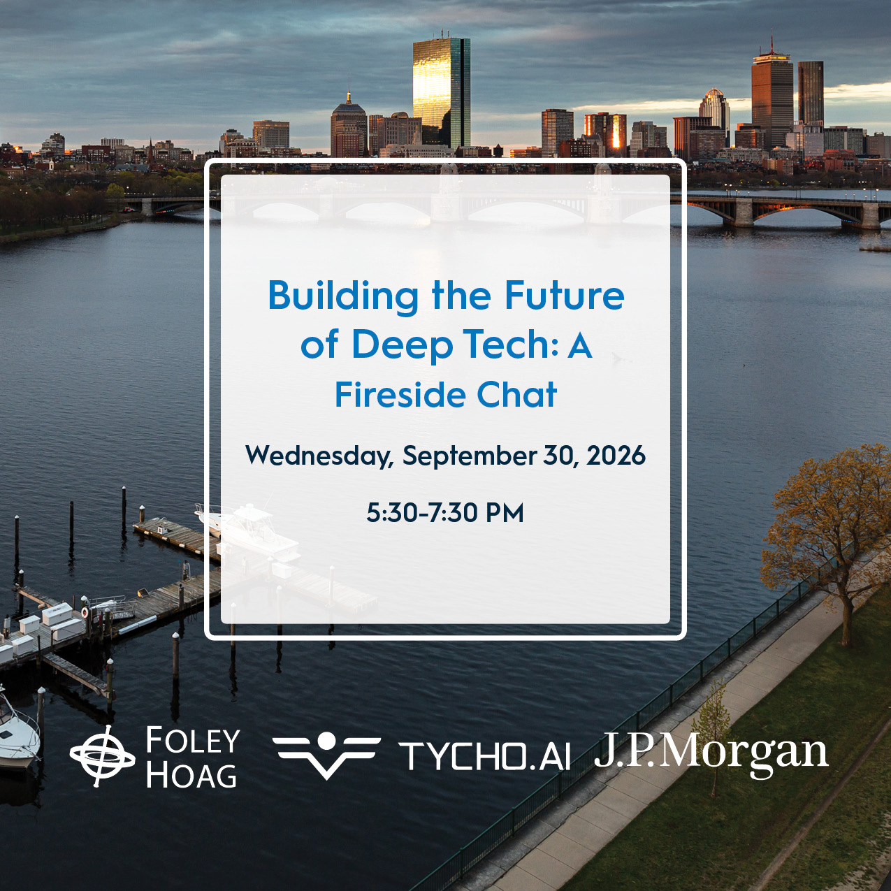 Building the Future of Deep Tech: A Fireside Chat