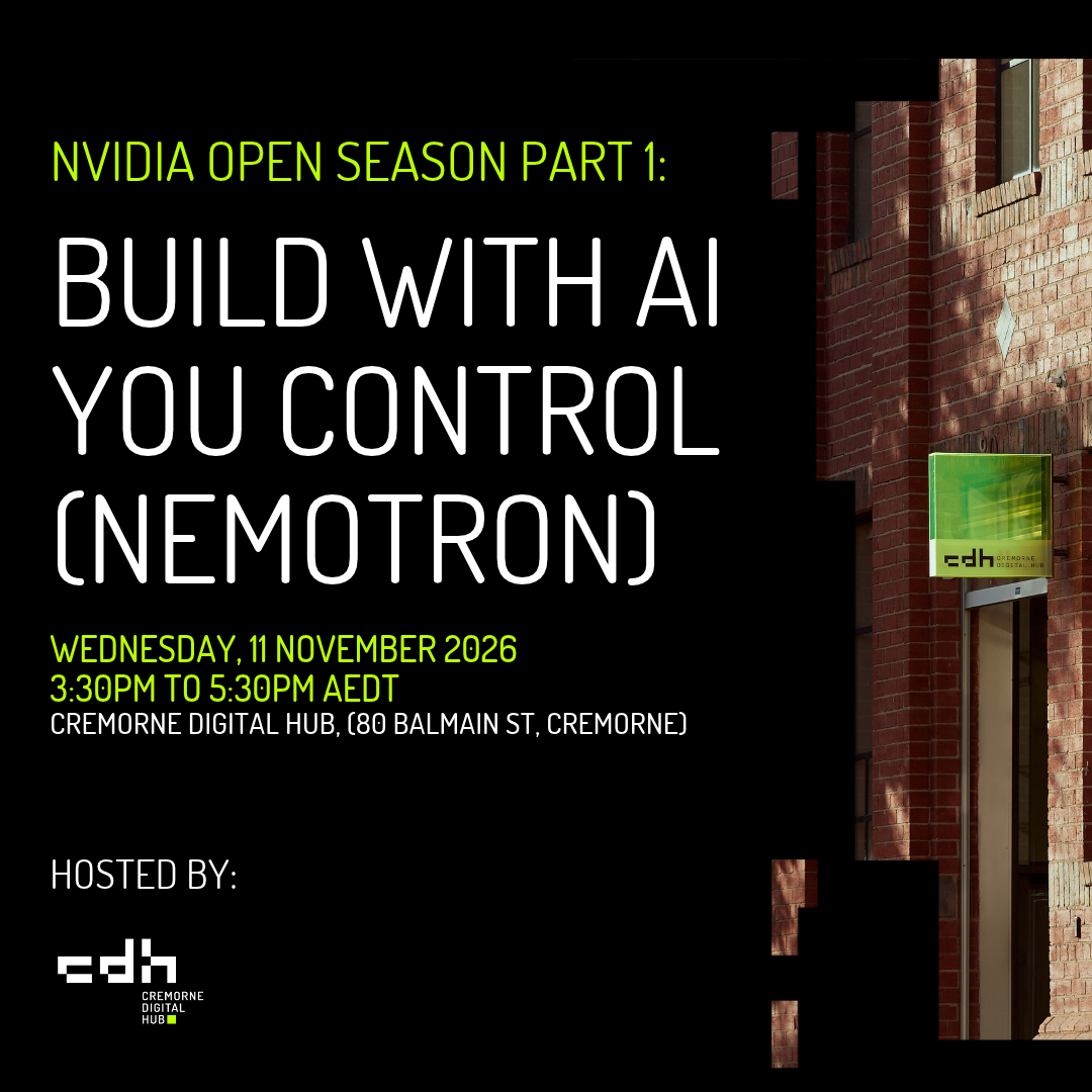 NVIDIA Open Season Part 1: Build With AI You Control (Nemotron)