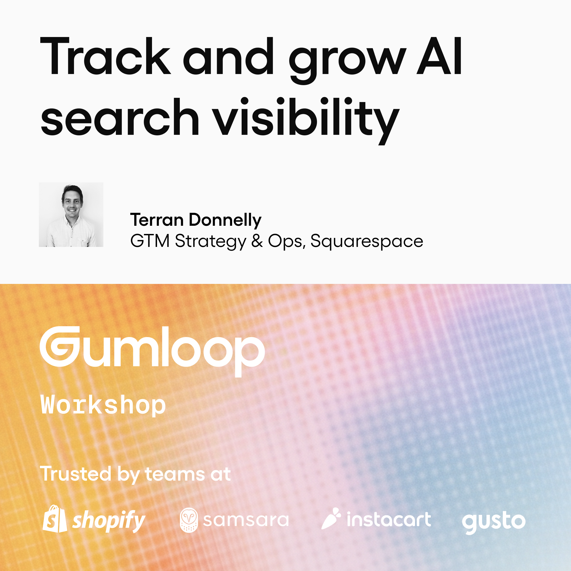 Track and grow AI search visibility with agents
