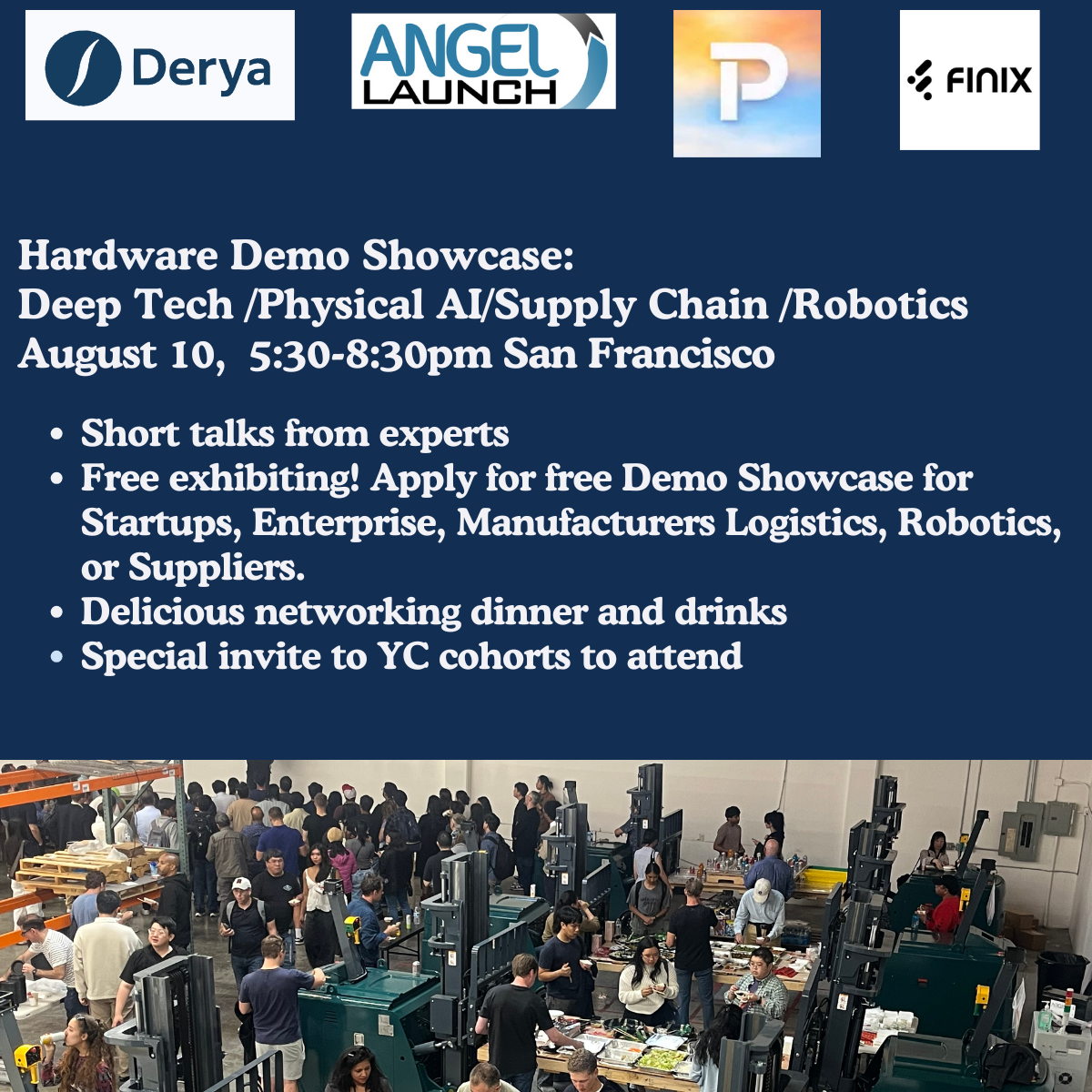 Physical AI Demo Showcase: Hardware/ Physical AI/ Robotics/ Supply Chain/ Manufacturing