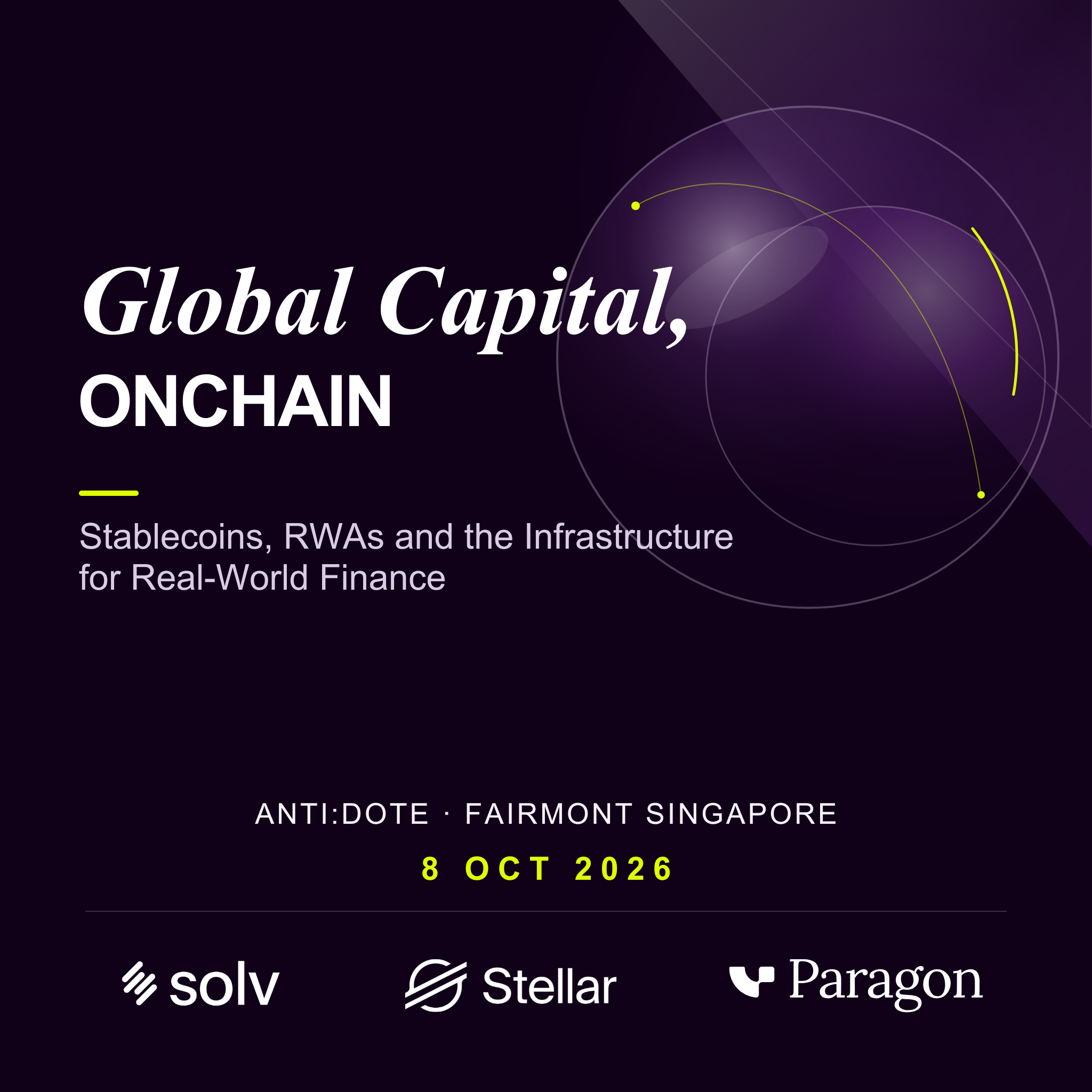 GLOBAL CAPITAL, ONCHAIN (Solv, Stellar)