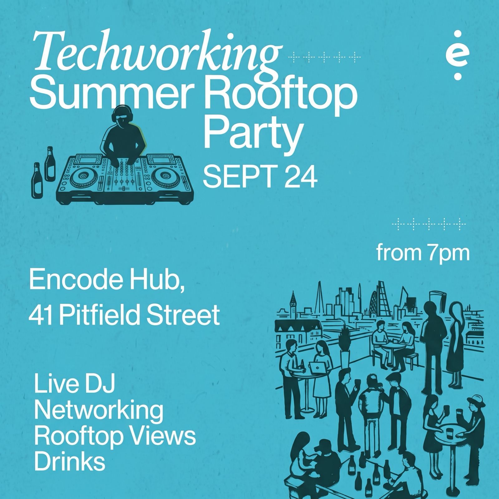Techworking Rooftop Sundowner 🌆