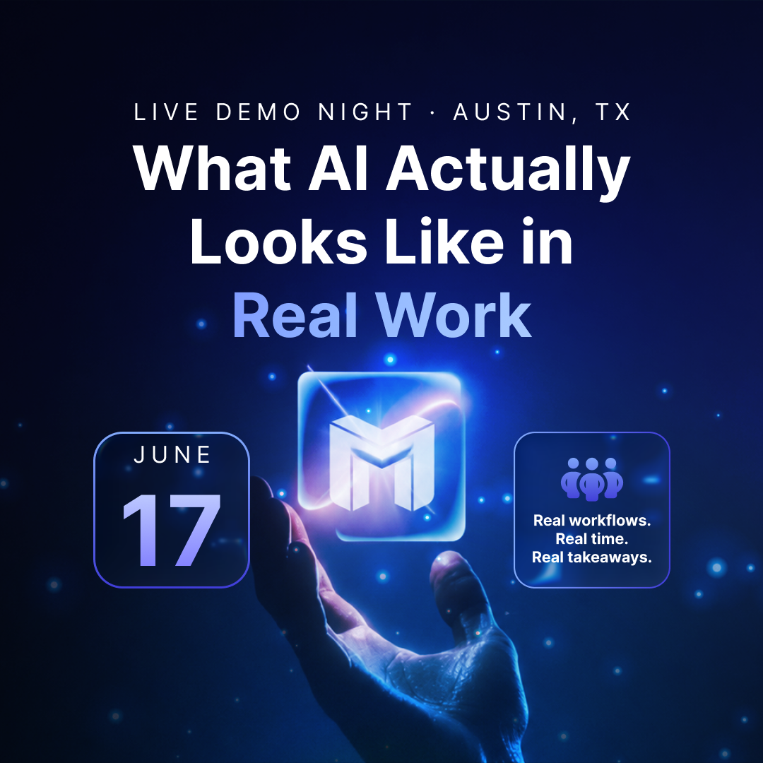 What non-engineers are actually building with AI — live demos + drinks, Austin