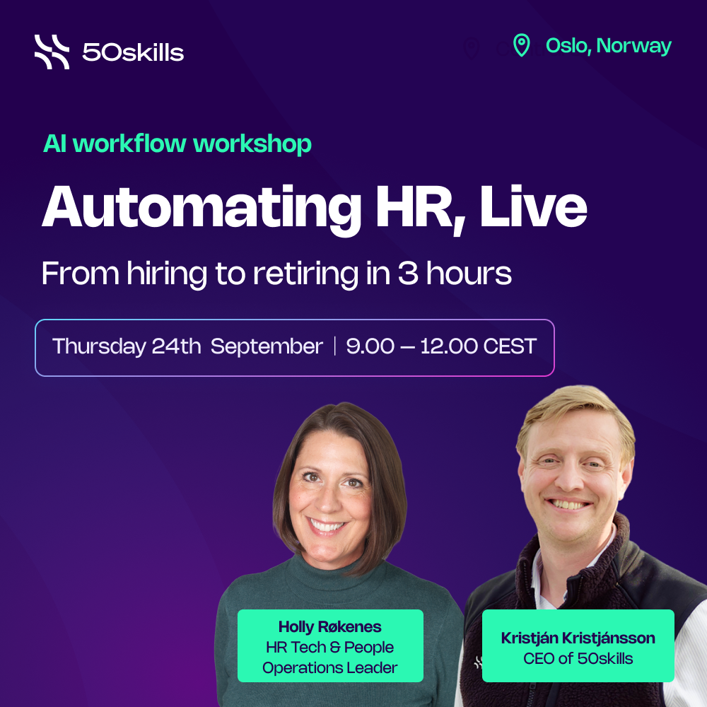 Automating HR, Live. From hiring to retiring in 3 hours