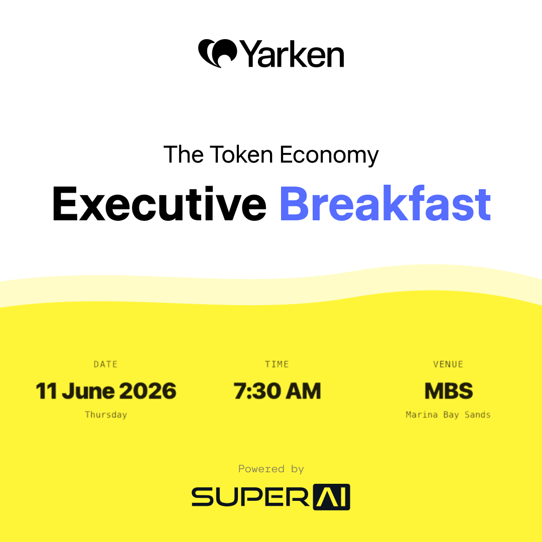 Cover art for #Yarken introduces Tokenomics for the Token Economy — Marina Bay Sands Singapore